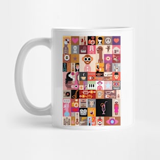 Pop-Art Design vector illustration Mug